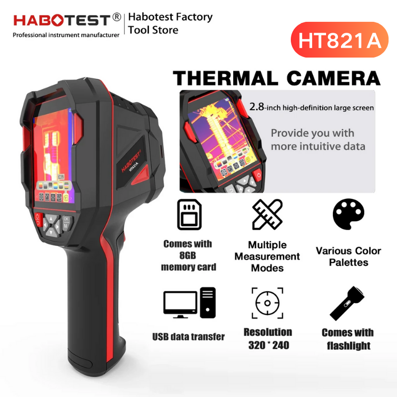 Thermal Imaging Camera Pcb Repair - Cámara Termográfica Recargable HABOTEST HT821A -20