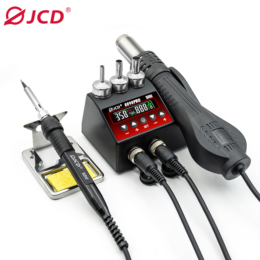 Estación de soldadura de retra - 2 In 1 Soldering Rework Station 750W reseña y precio