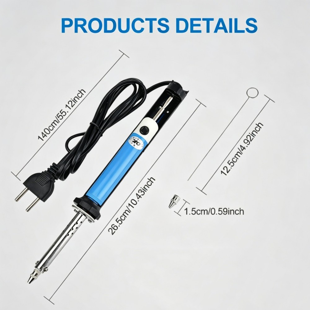 Soldador Eléctrico AC 220V, Má - Desoldering Pump Electric Vacuum Station reseña y precio