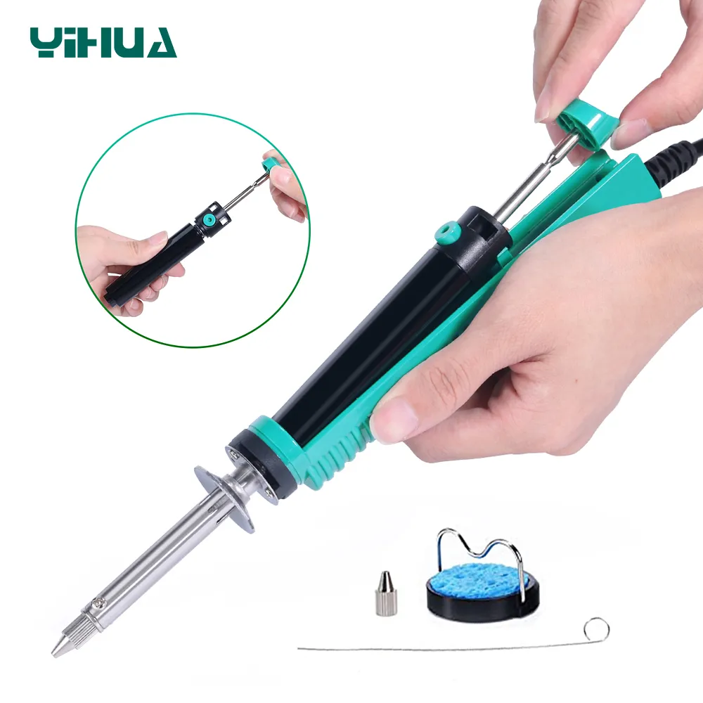 YIHUA 929D-V 30W Bomba desolda - Desoldering Pump Electric Vacuum Station reseña y precio