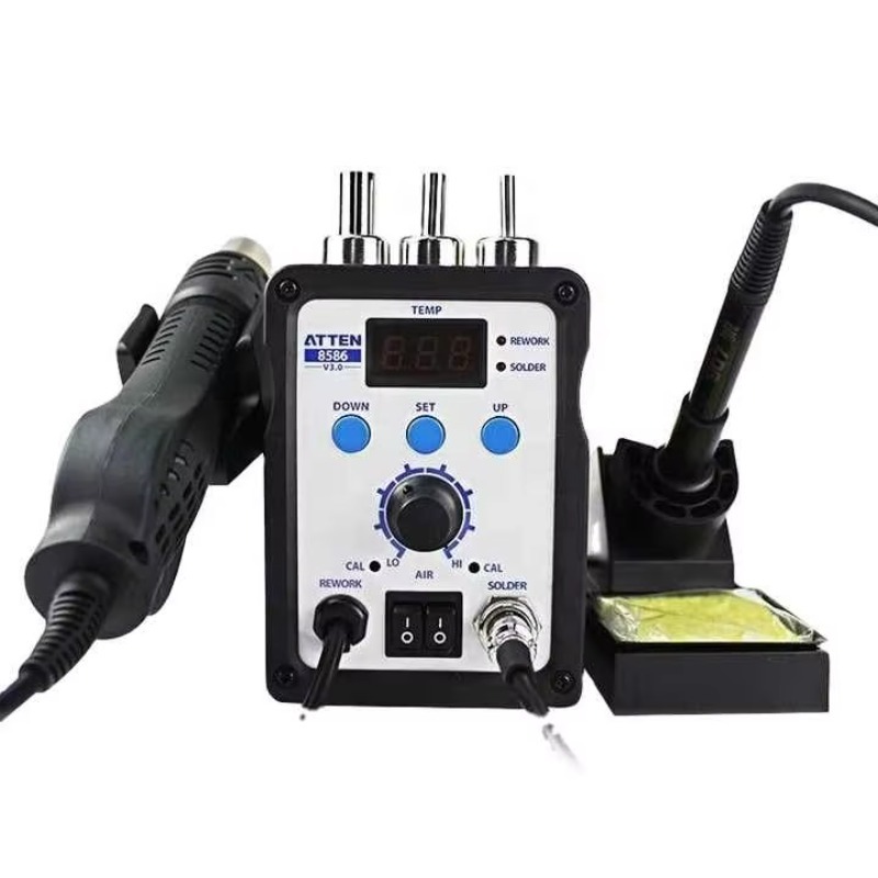 Estación de soldadura y retrab - 2 In 1 Soldering Rework Station 750W reseña y precio