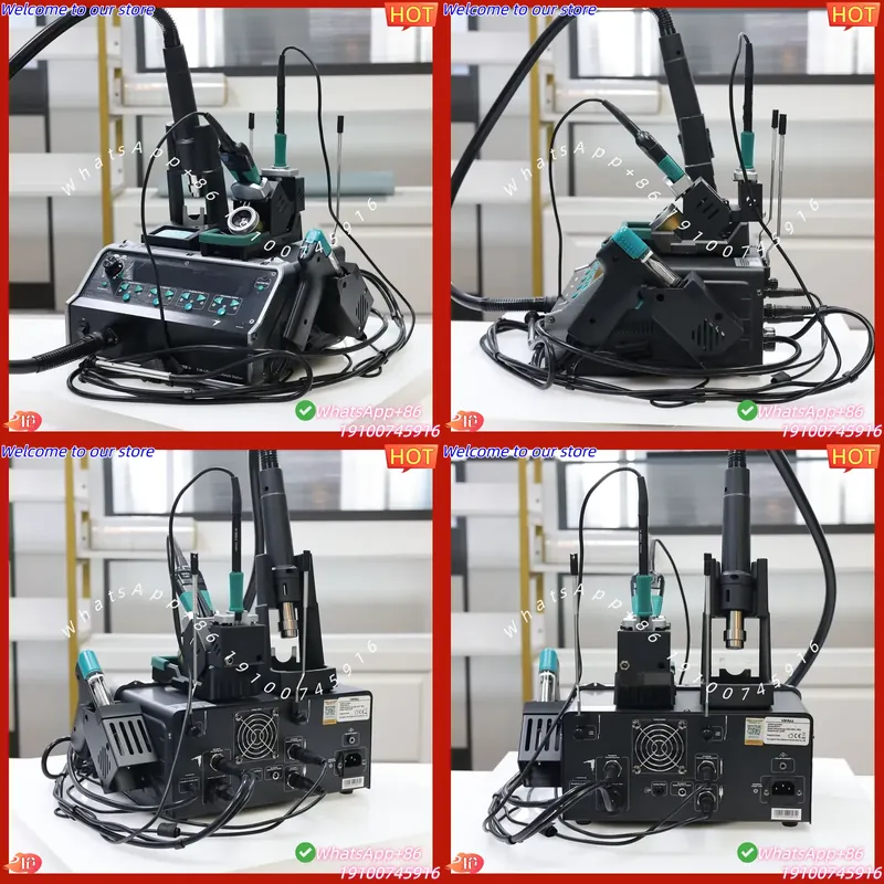 Estación de Soldadura 5 en 1 Y - Desoldering Pump Electric Vacuum Station reseña y precio