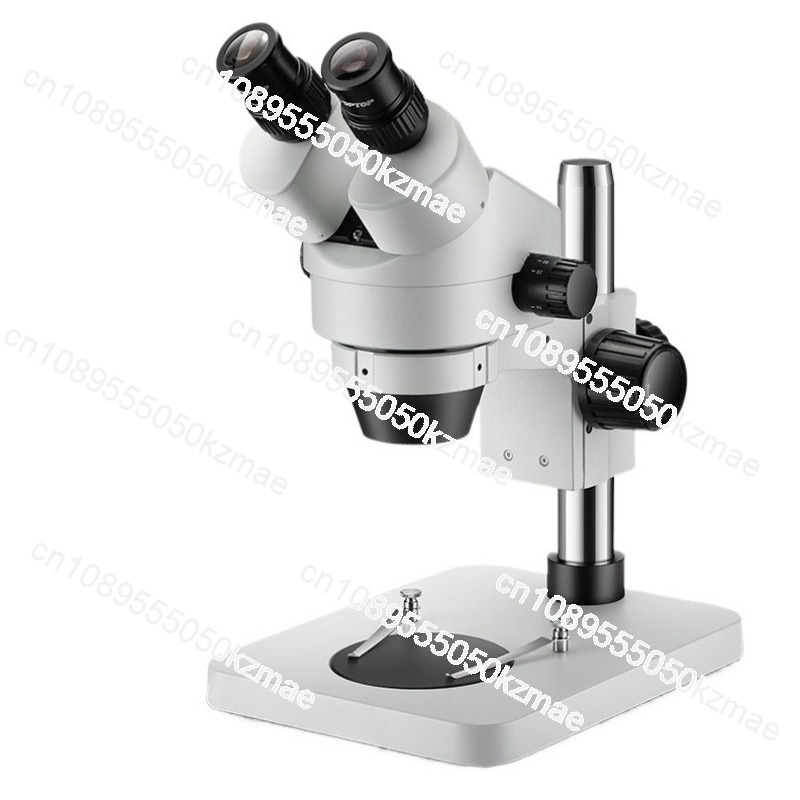 Microscopio Estéreo con Zoom C - Trinocular Stereo Microscope 7X-45X reseña y precio