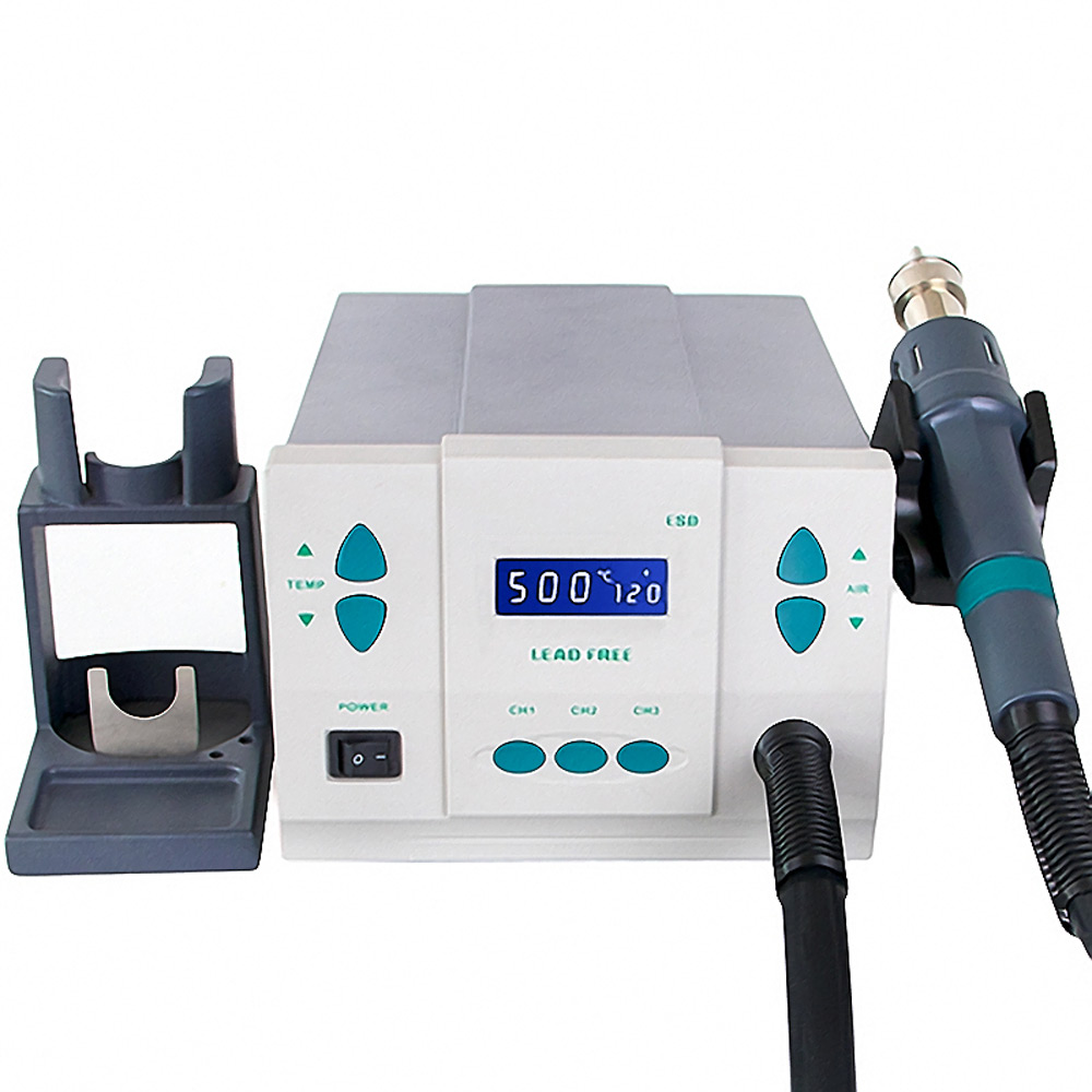 Estaciones de soldadura de 100 - Hot Air Rework Station 861Dw reseña y precio