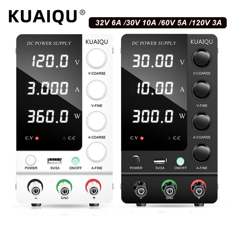 KUAIQU Fuente de Alimentación  - High Precision Dc Power Supply 30V 10A reseña y precio